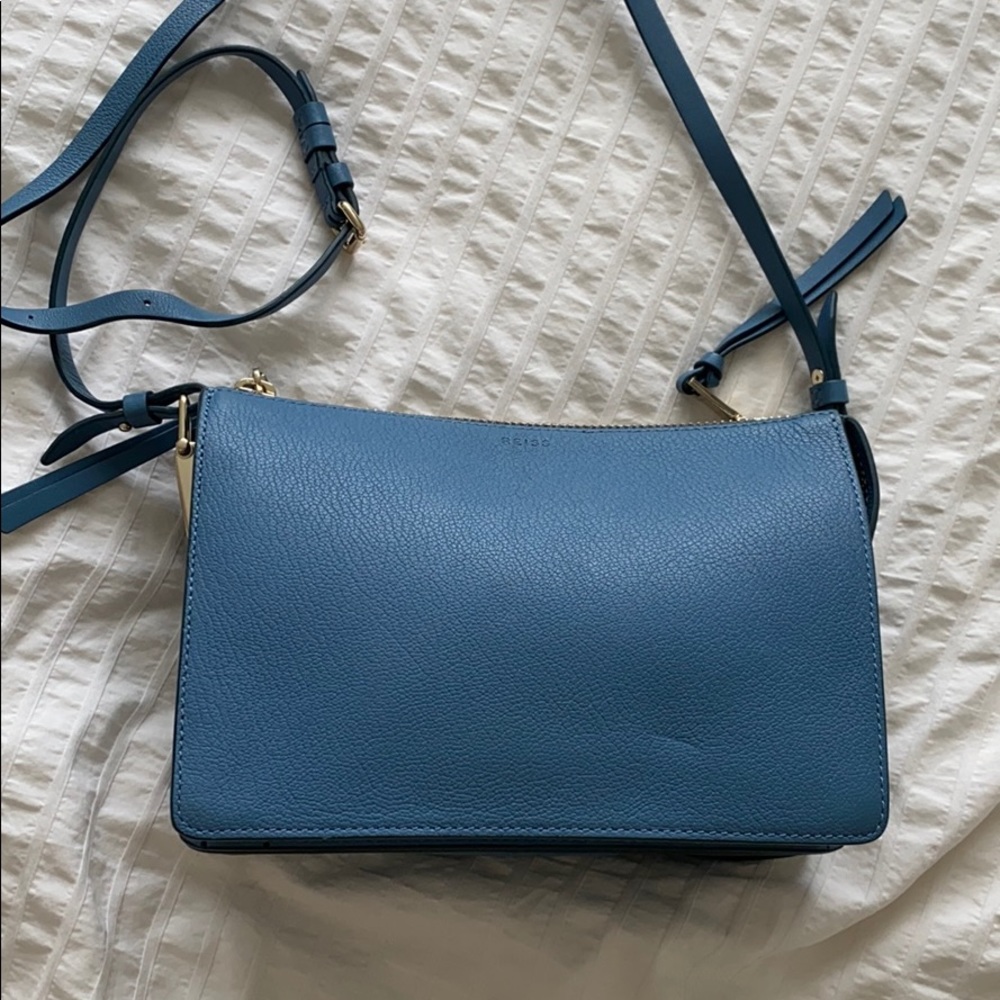 Reiss Leather Bag